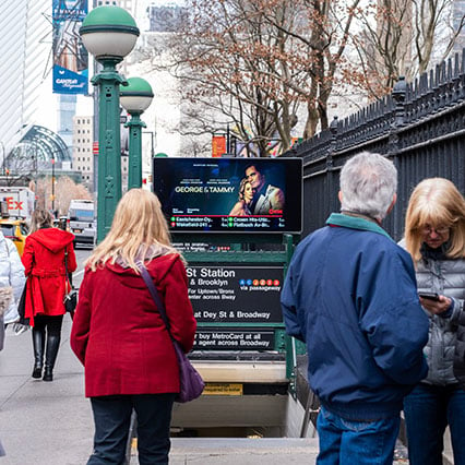 digital urban panels in new york city