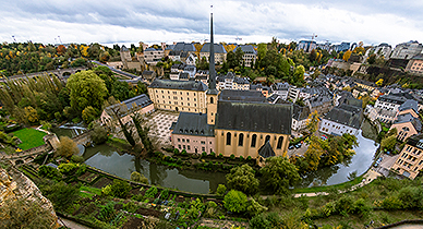 Luxembourg Skyline
