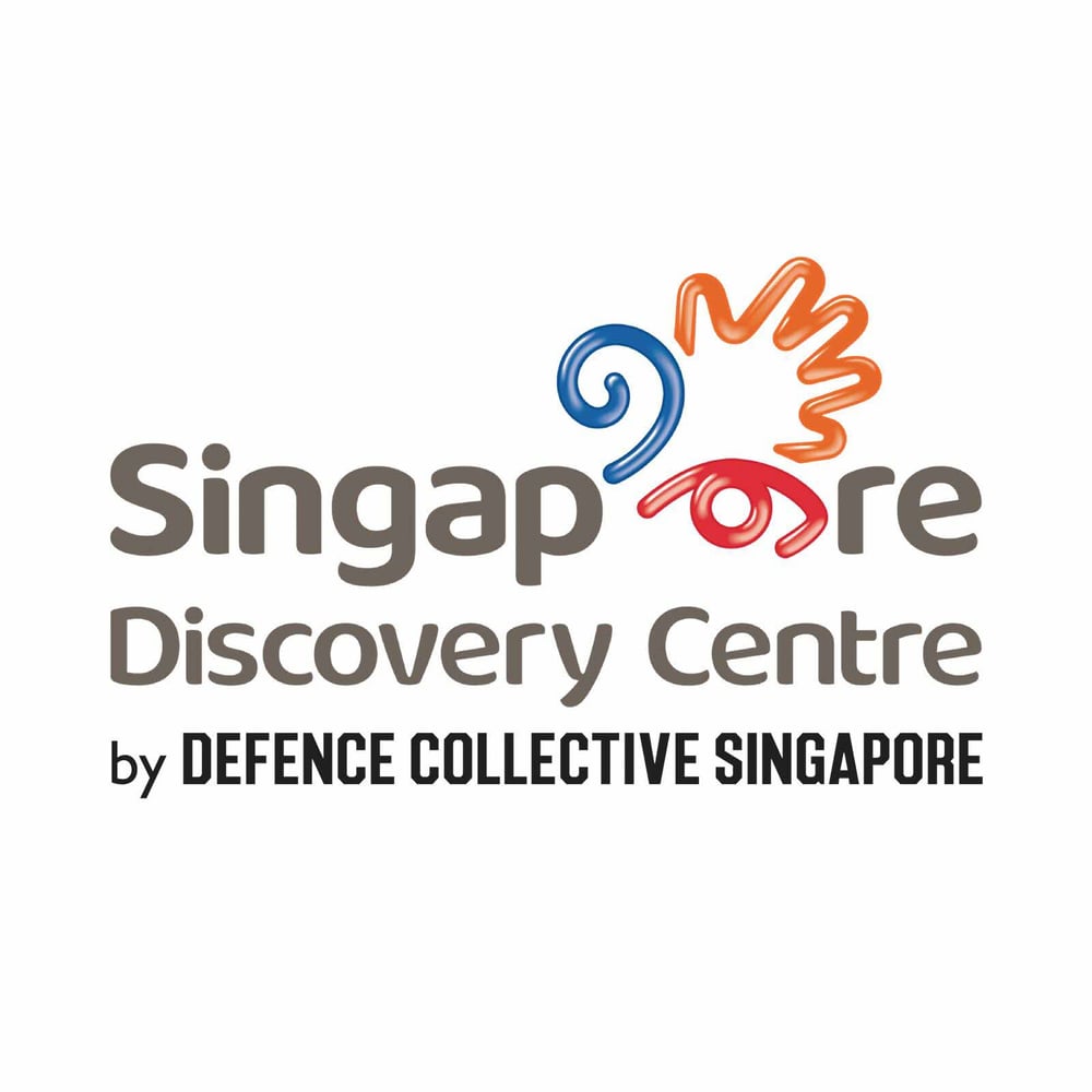 Singapore Discovery Centre Logo with byline