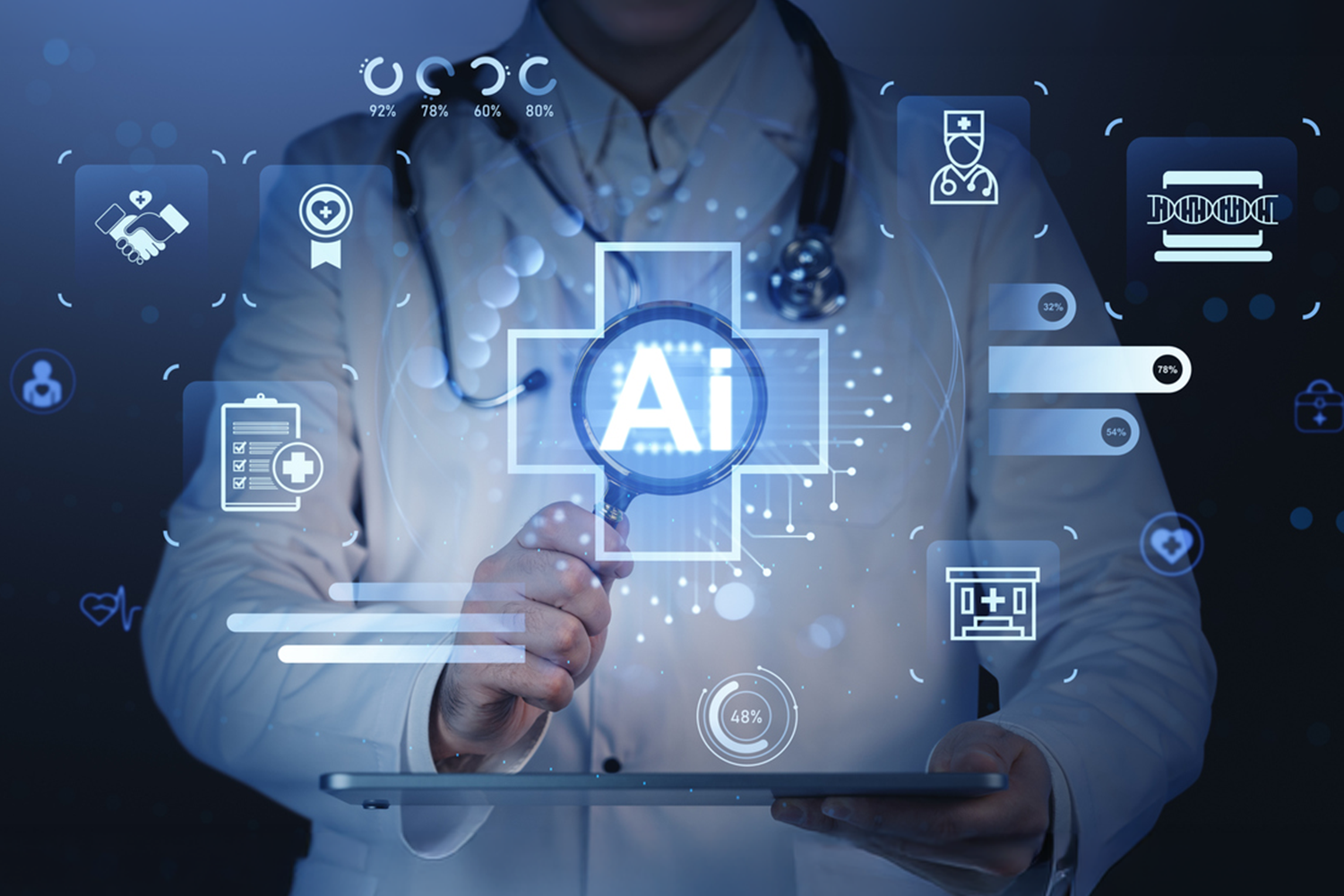 Using AI in healthcare