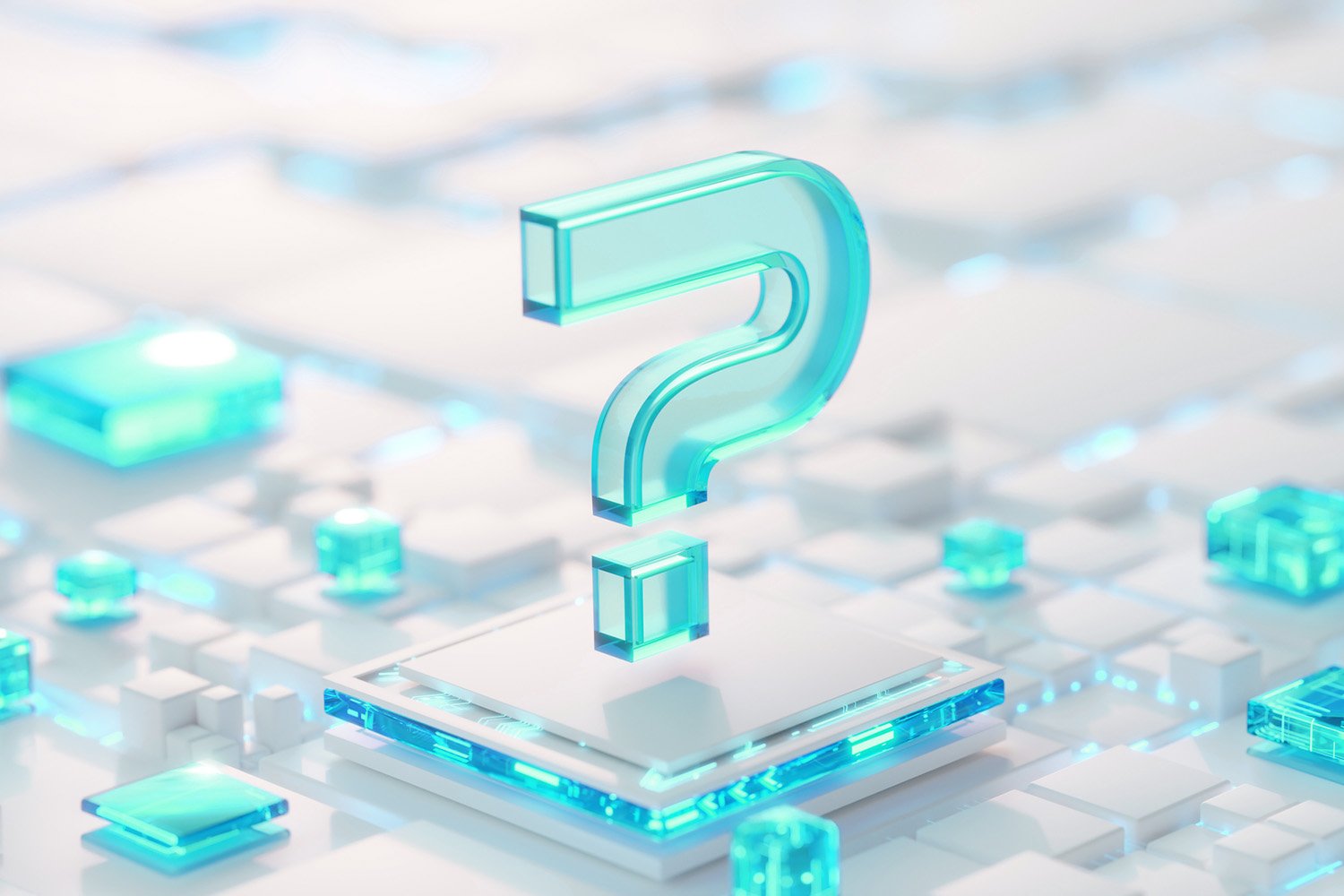 digital question mark