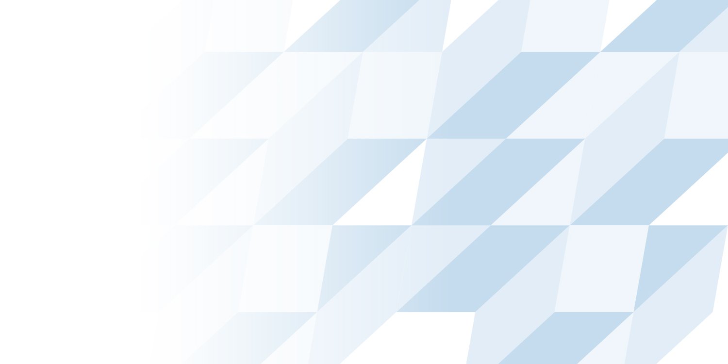 White, geometric squares pattern