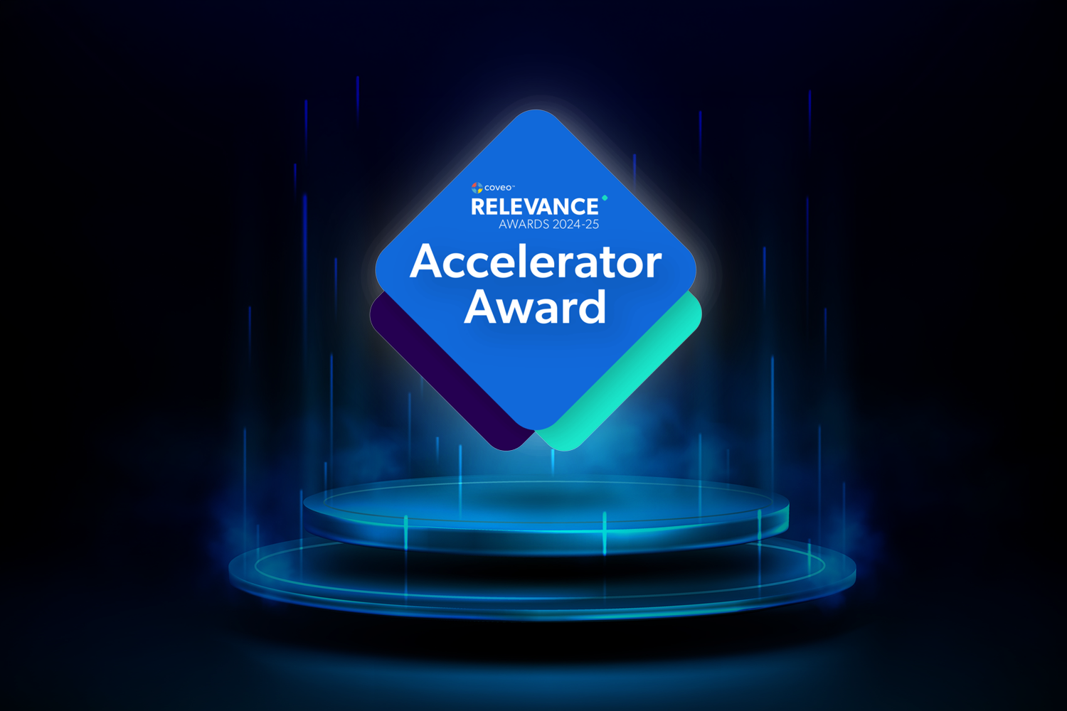Coveo Relevance Awards 2024-25 Accelerator Award