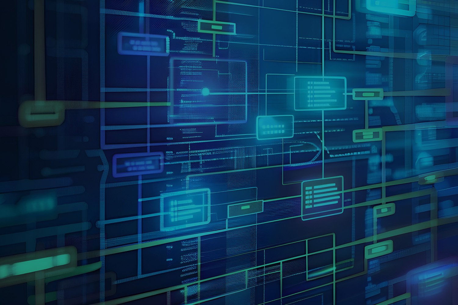 Visual representation of digital workflows