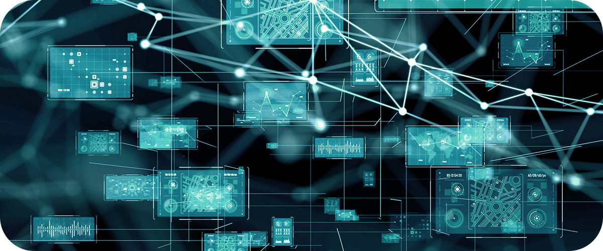 Blue AI Screens