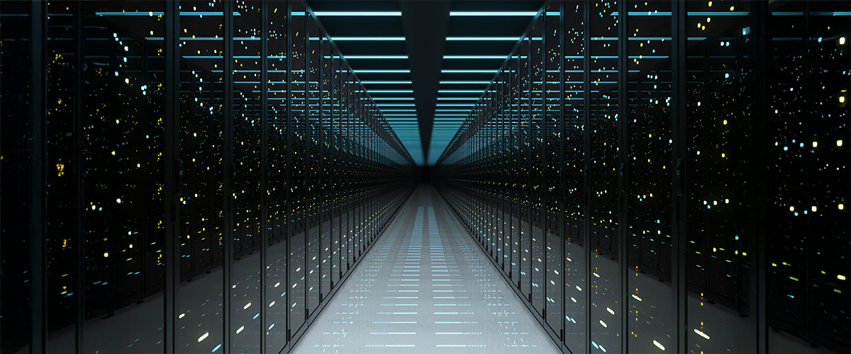 A room of computer services