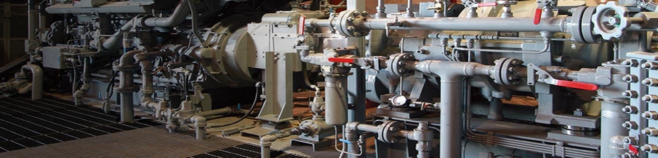 Piping in a heat transfer system