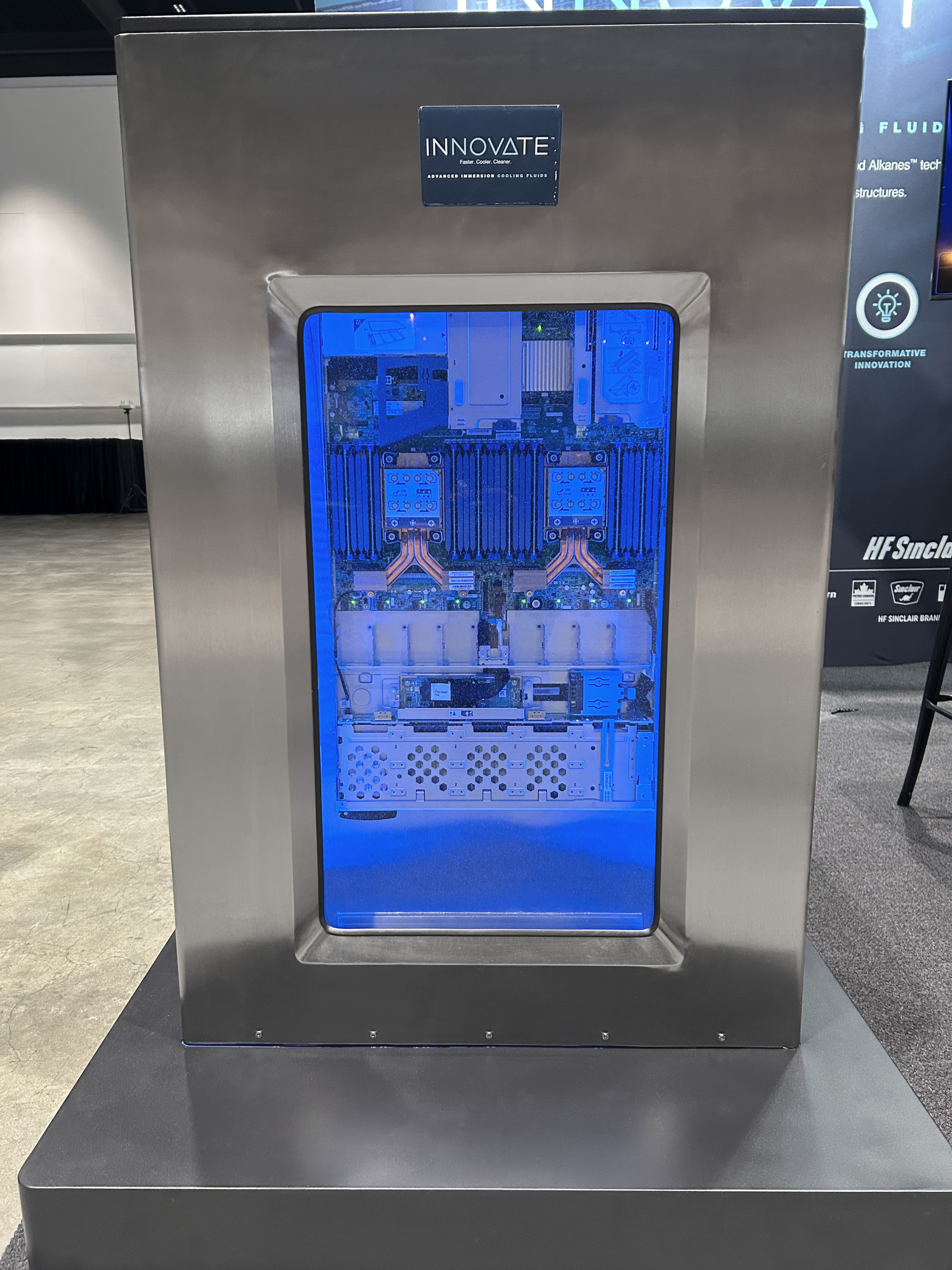 Innovations in immersion cooling at HF Sinclair Mississauga research centre