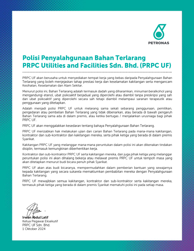 PRPC UF Substance Misuse Policy BM