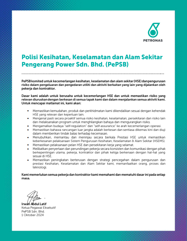 PePSB HSE Policy BM