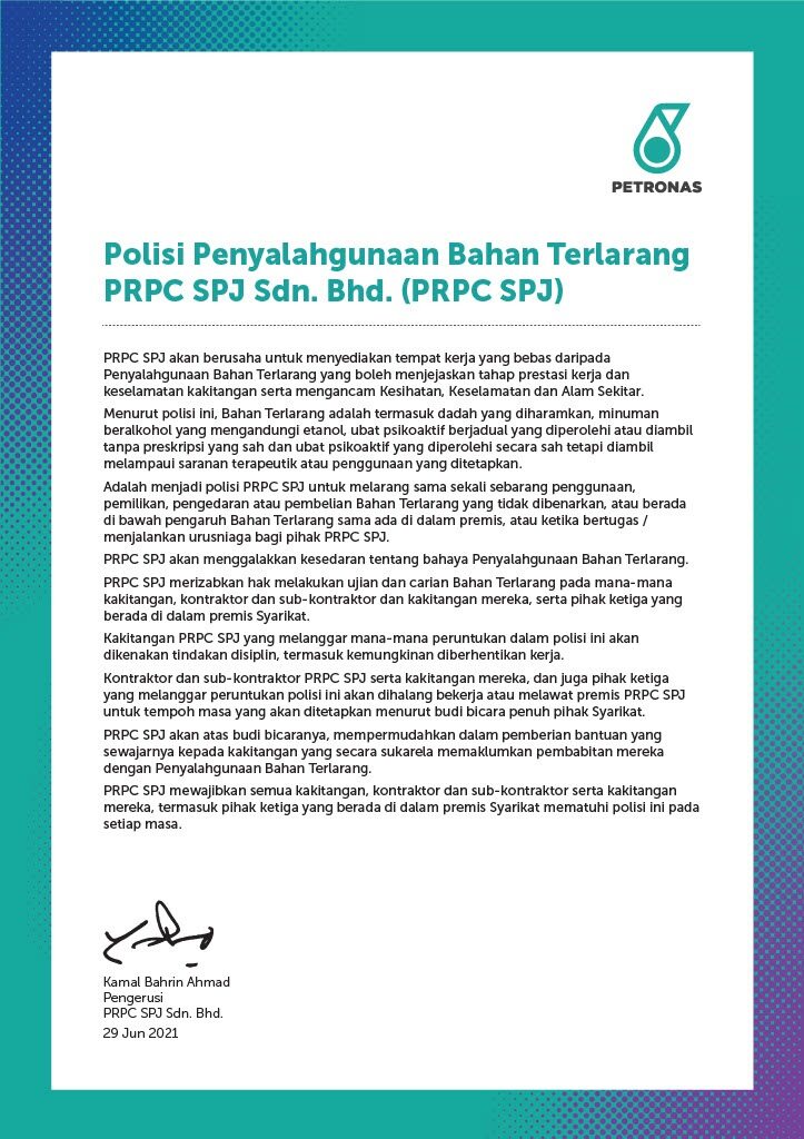 PRPC SPJ Substance Misuse Policy