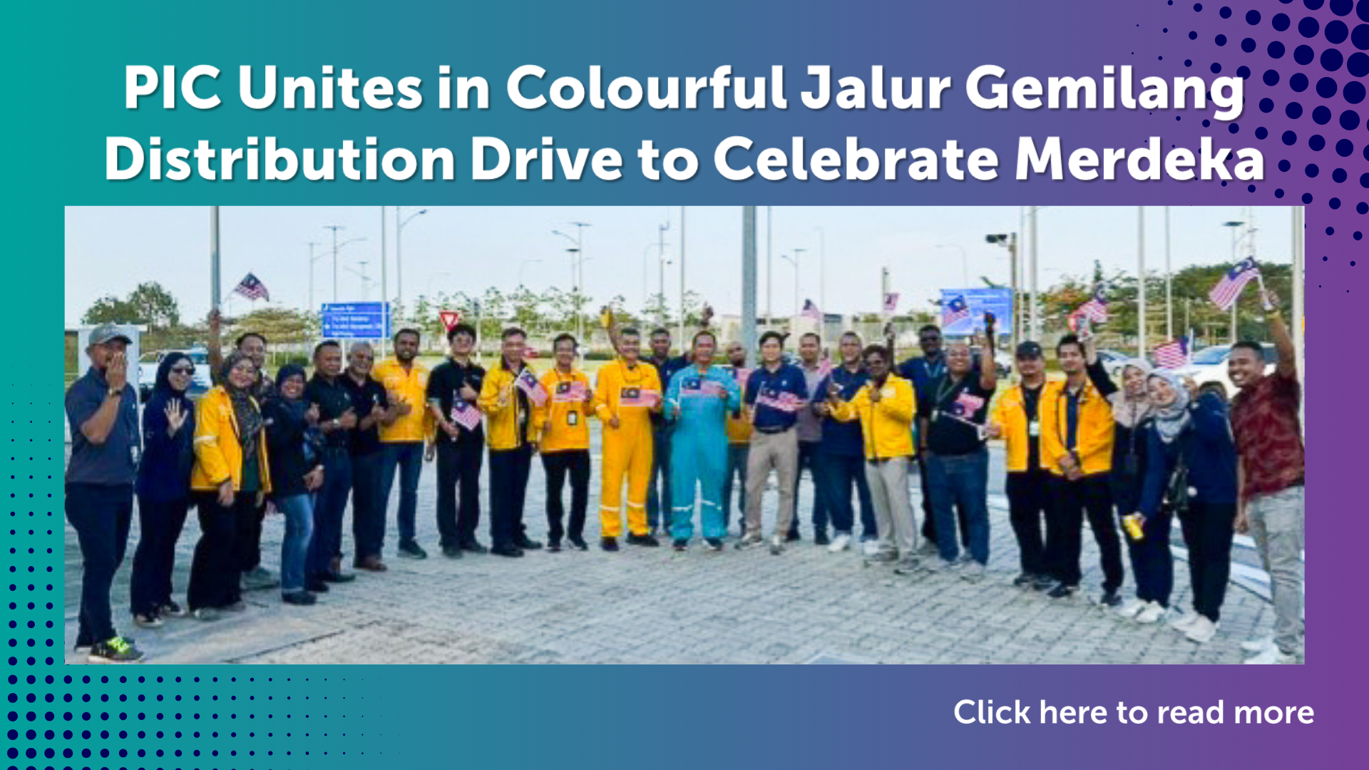 PIC Jalur Gemilang Flag Distribution