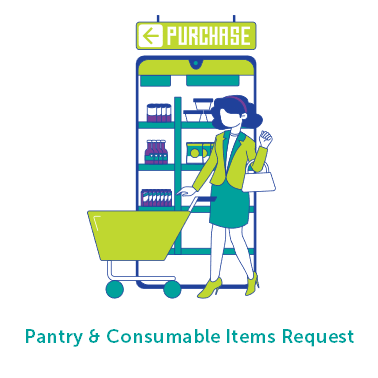 pantry and consumable item request