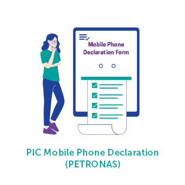 phone declare petronas
