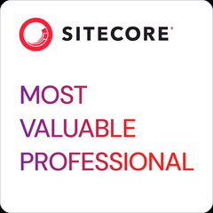 Sitecore Most Valuable Professional Badge