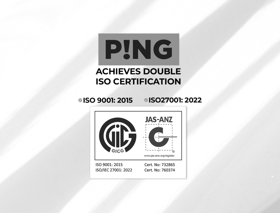 PING ISO Certification