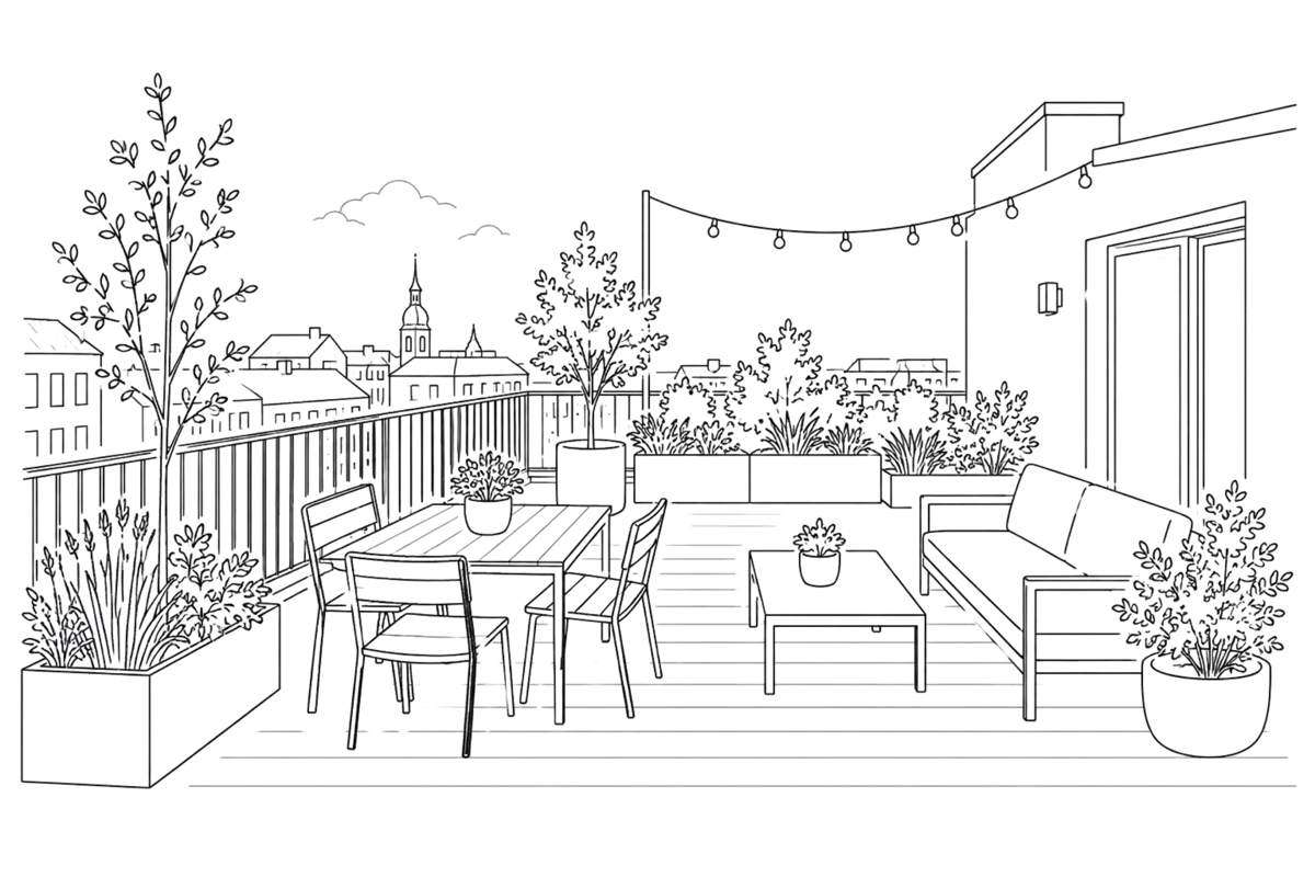 Tagterrasse