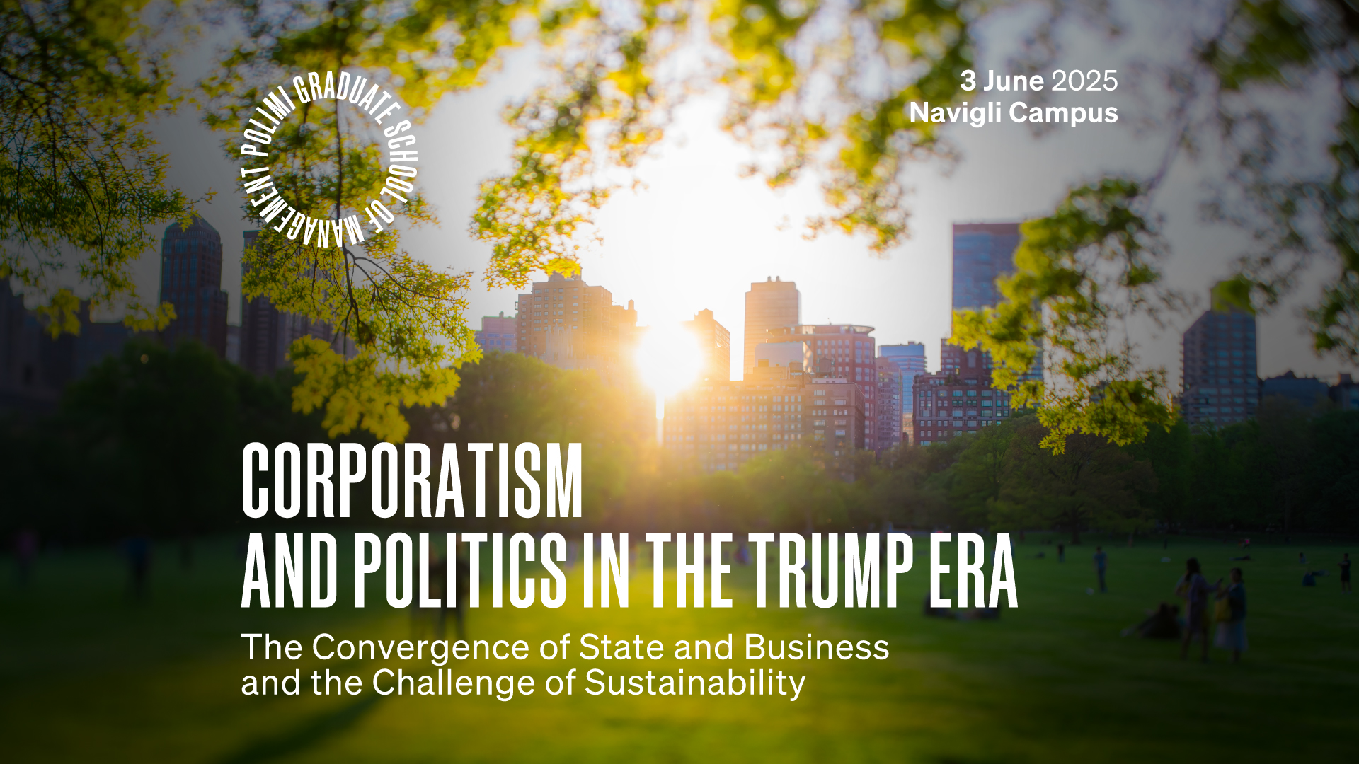 Corporatism and Politics in the Trump Era - POLIMI GSoM