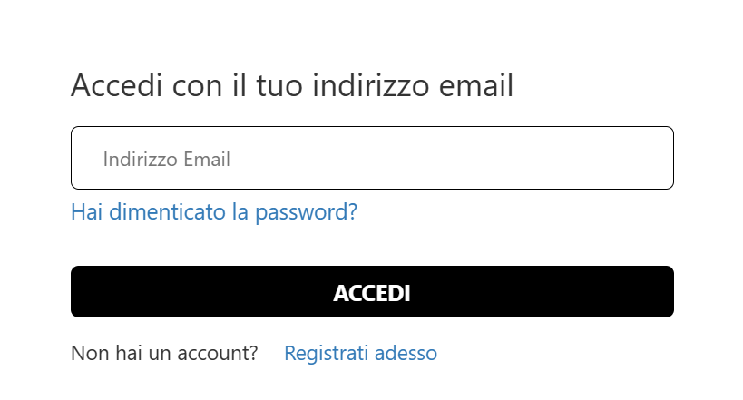 FLOW - login personale