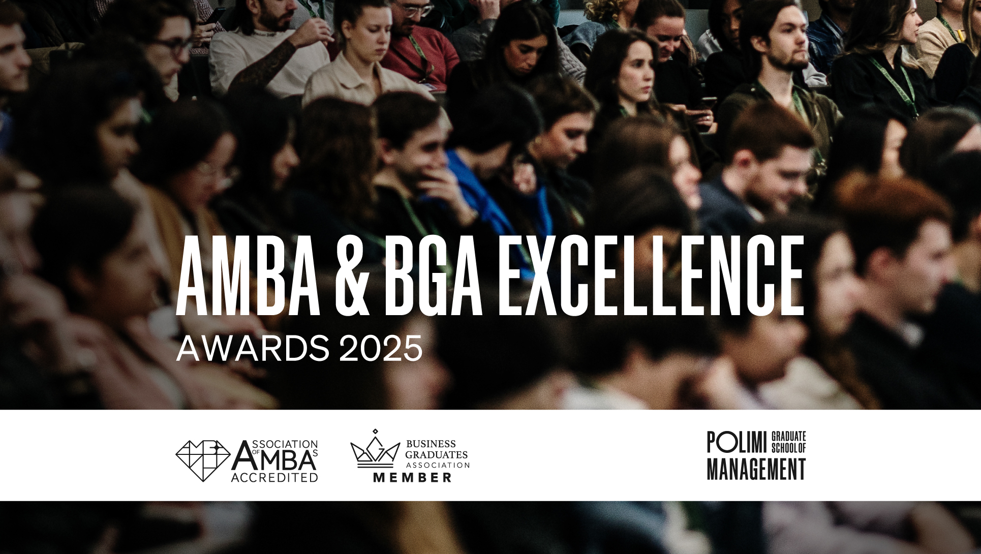 POLIMI Graduate School of Management celebrates four nominations for the AMBA & BGA Excellence Awards 2025 - POLIMI GSoM
