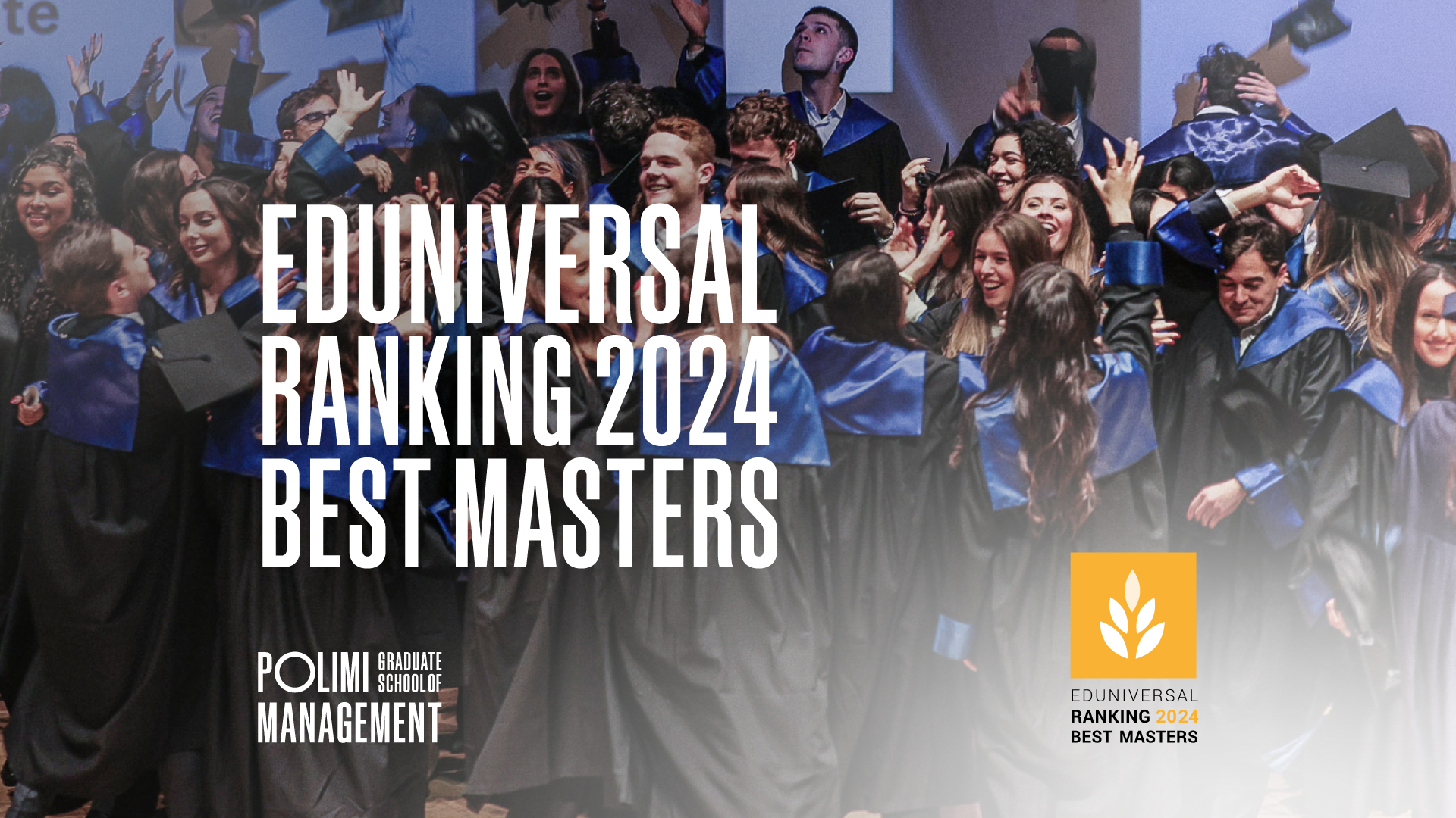 Eduniversal pubblica il ranking Best Master 2024: POLIMI GSoM al top