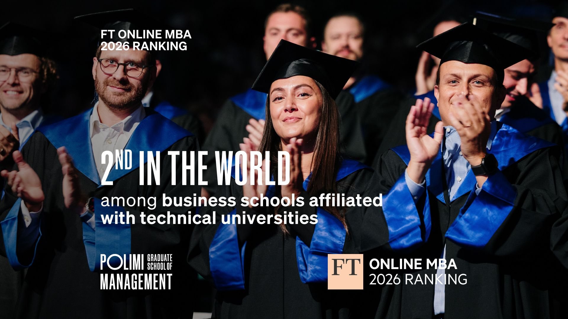 FT Online MBA Ranking 2026 - POLIMI GSoM