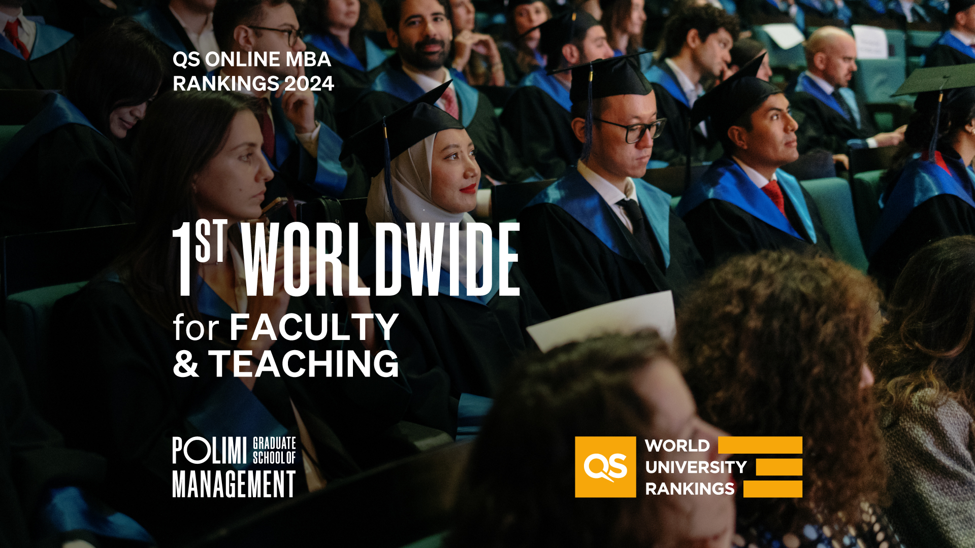 QS ONLINE MBA RANKINGS 2024 - POLIMI GSoM