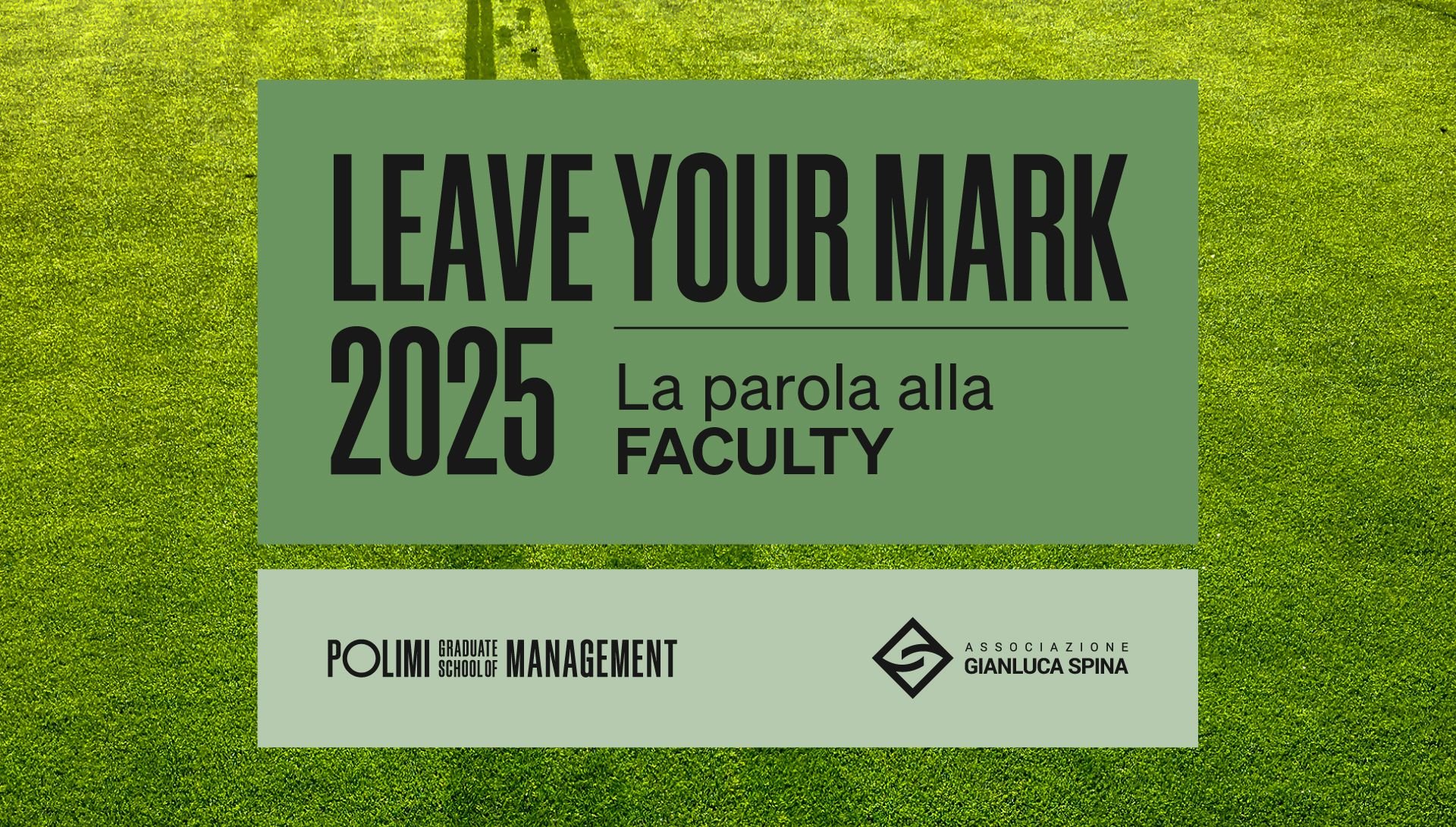 Leave your mark - POLIMI GSoM