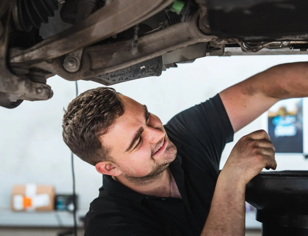 Diagnosetechnieker bij Porsche