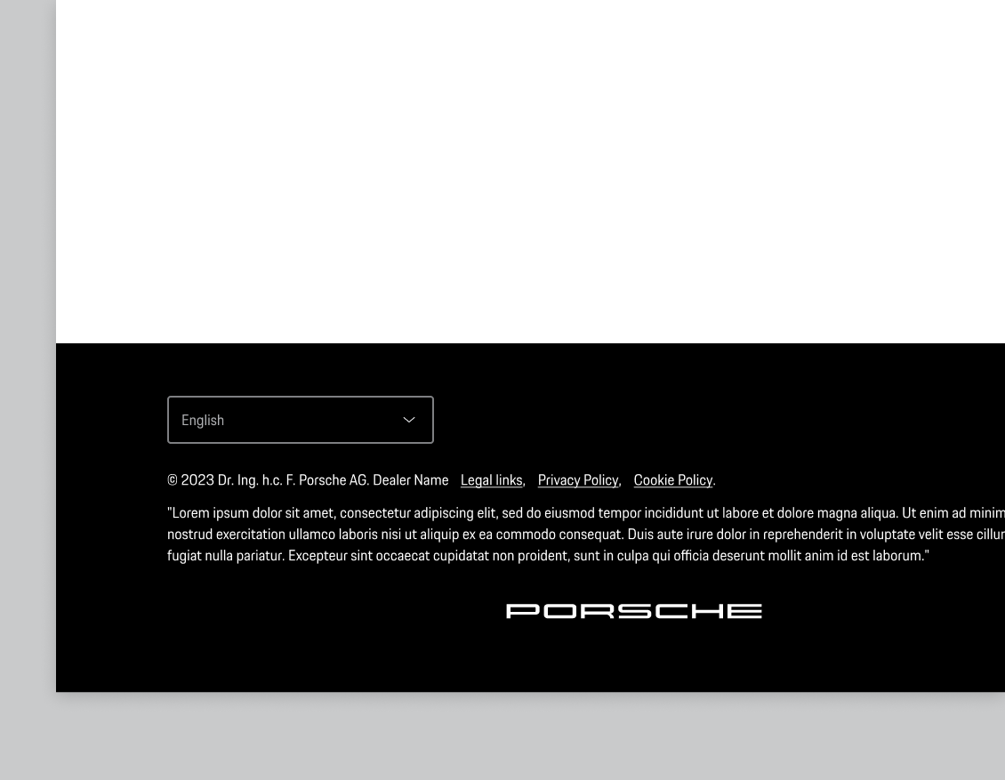 footer module