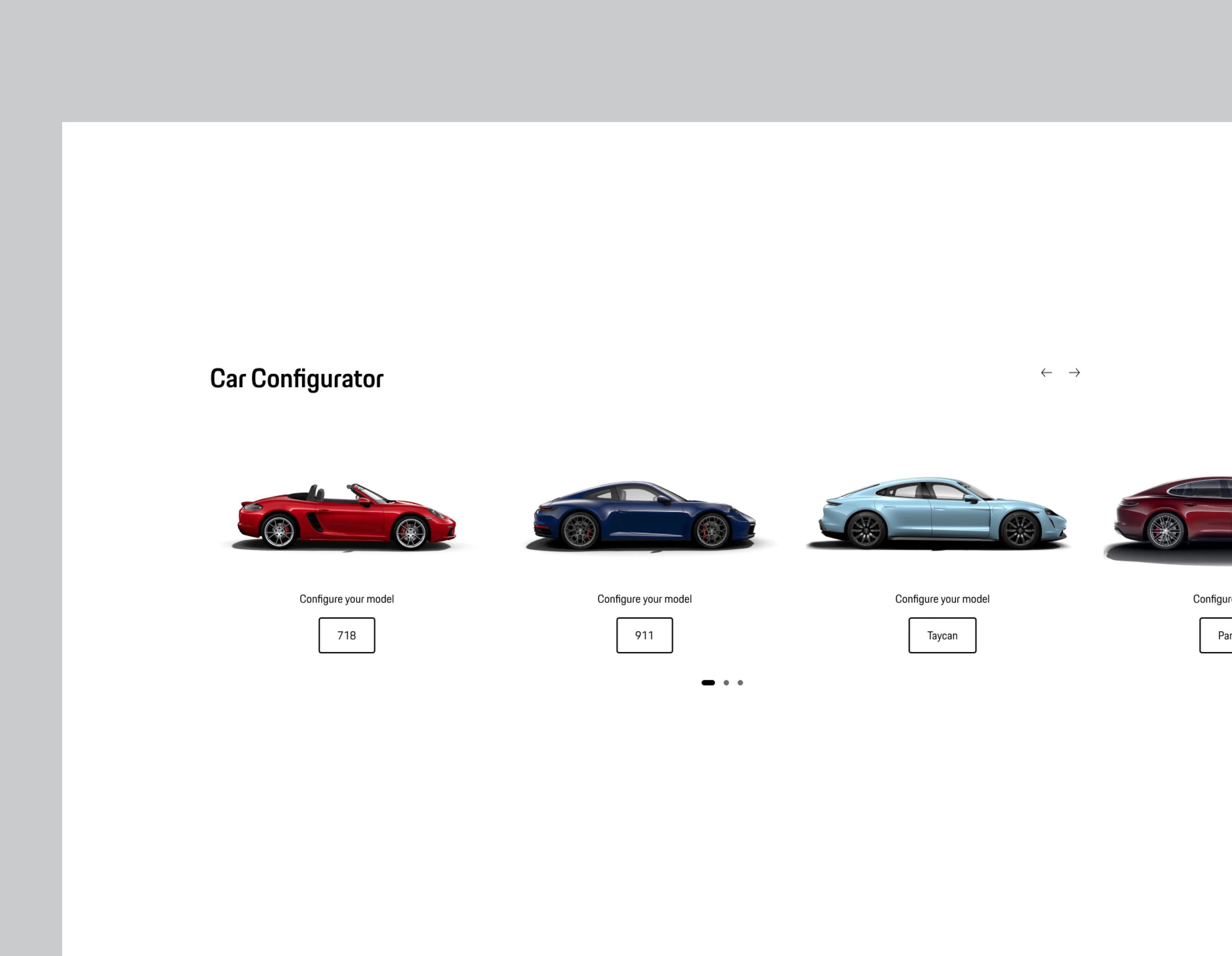 configurator teaser module