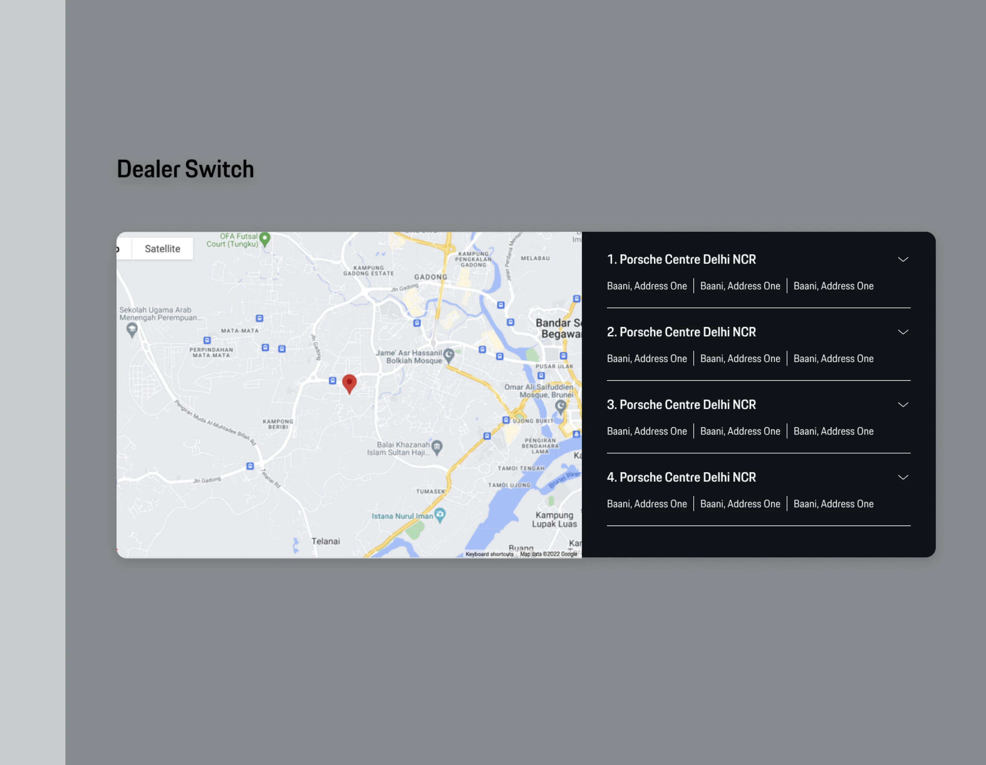 dealer switch module