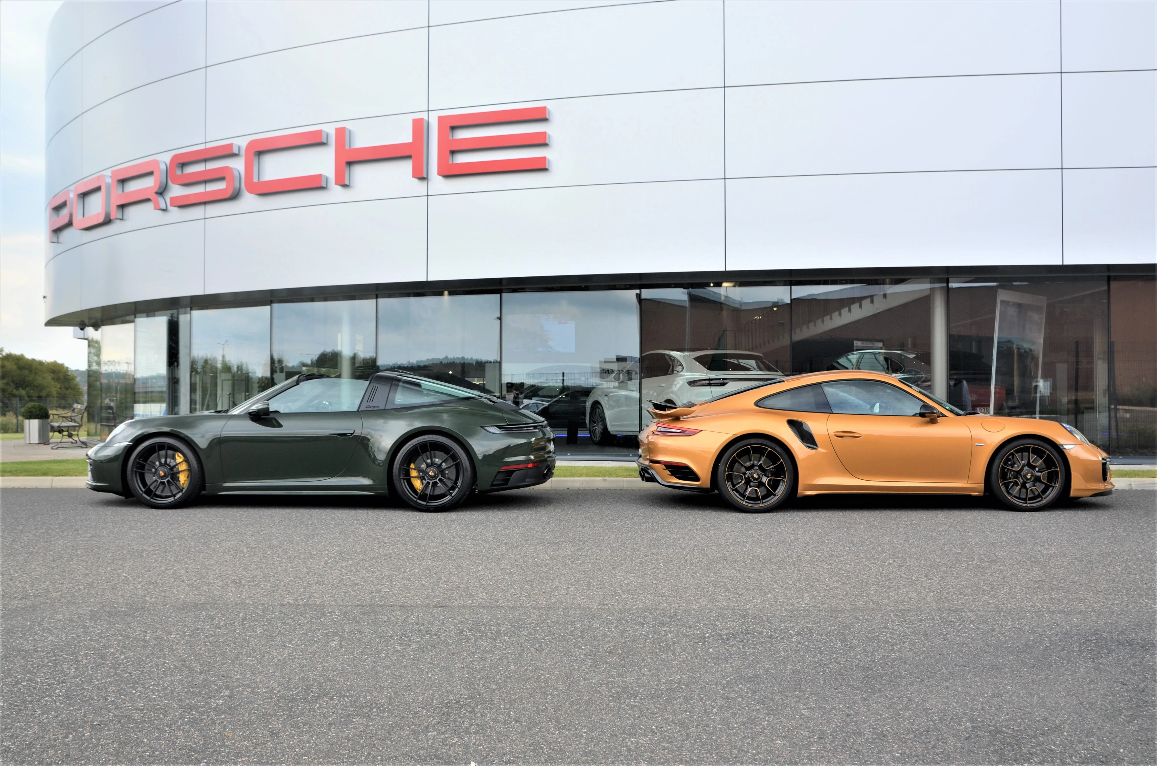 Porsche fasad