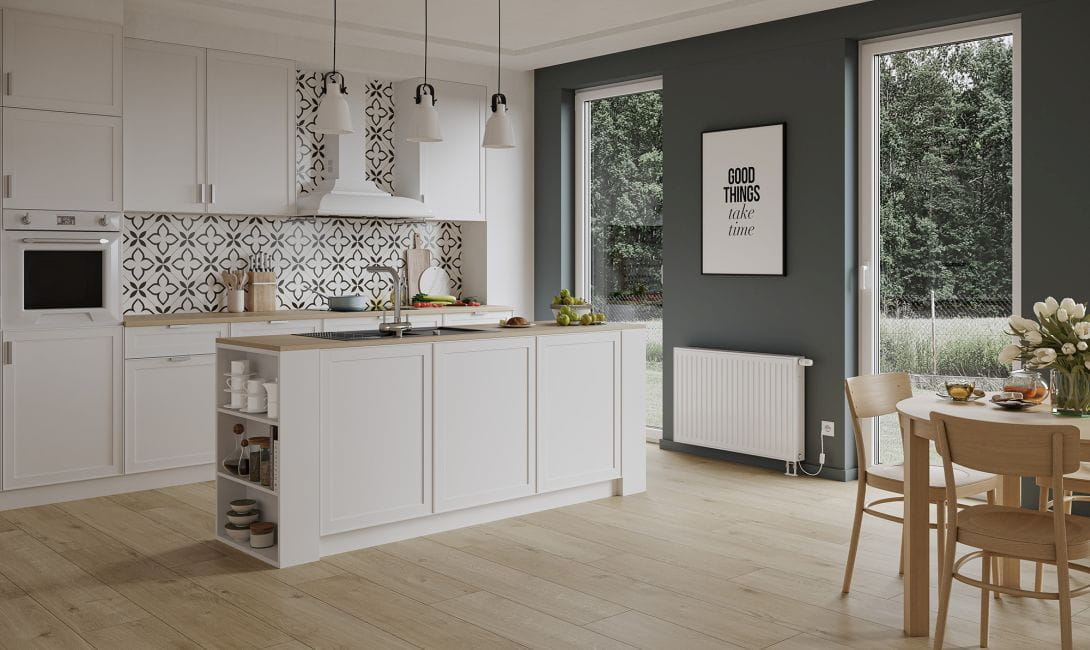 Ulow-E_heat pump radiator_kitchen_1090x650