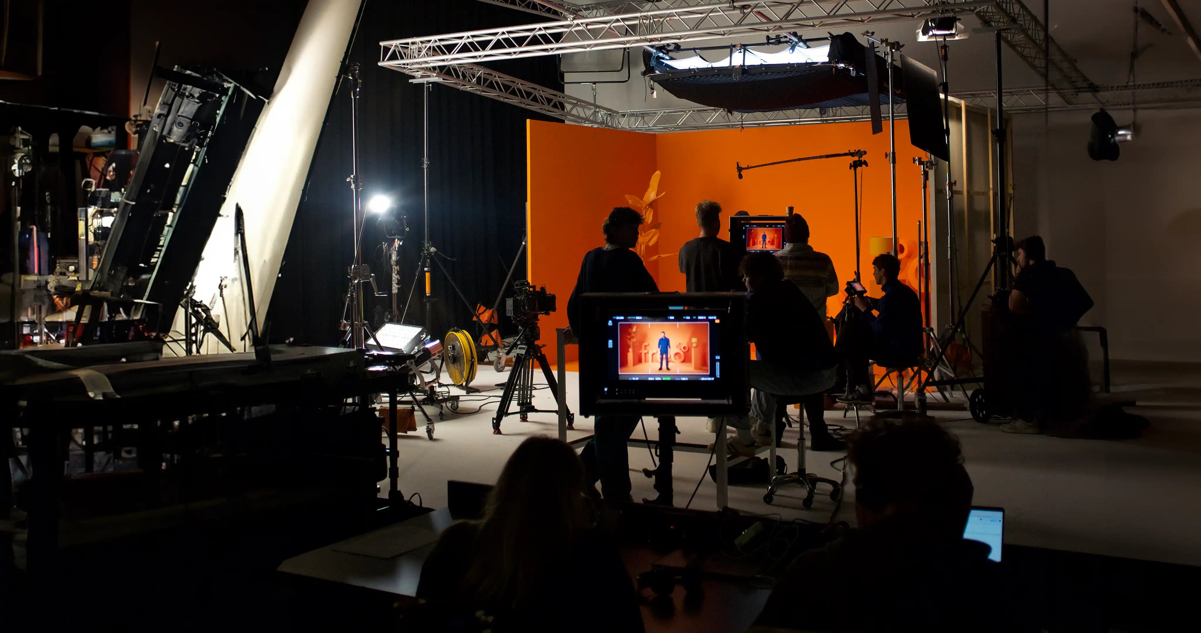 Behind the scenes