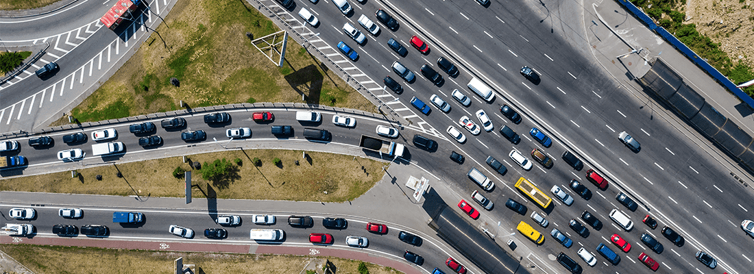 Using drones for traffic analysis