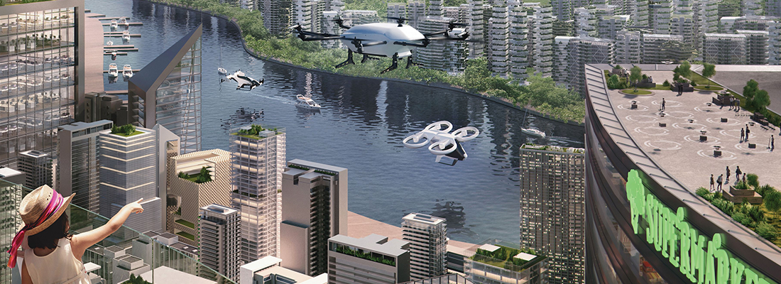 Working together to shape the third dimension of urban mobility