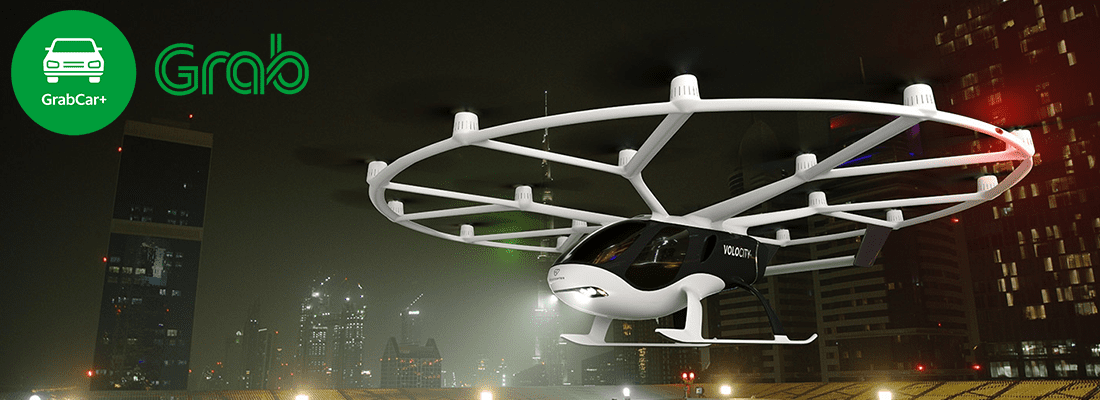 ADW- Volocopter and Grab in Southeast Asia 1100x400