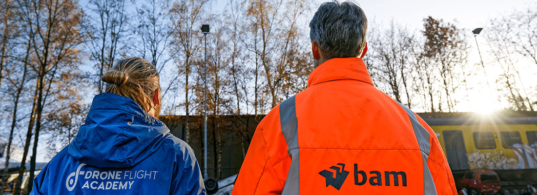partnership bam infra and drone flight company