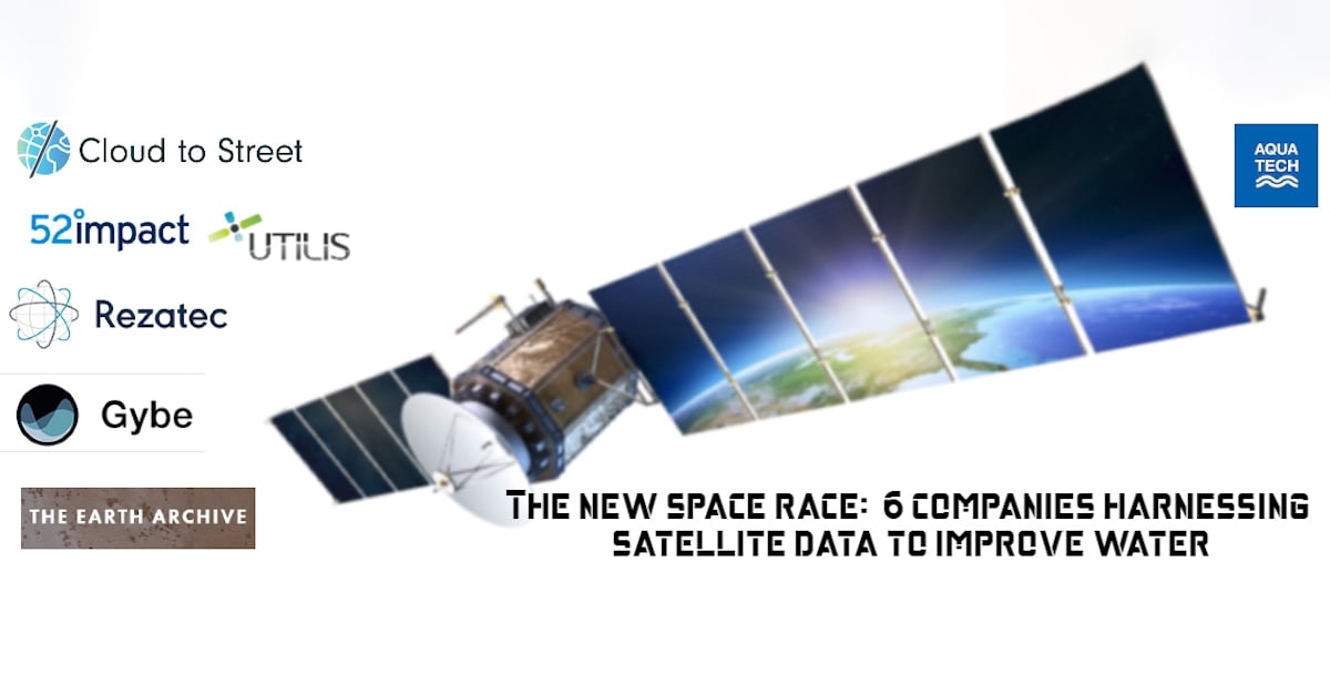 6 companies harnessing satellites for water