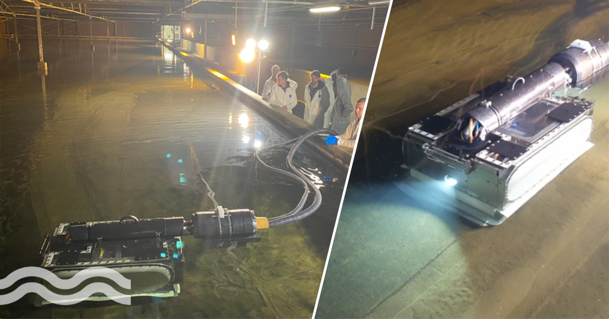 Robot cleaner innovation helps to improve sand filter capacity