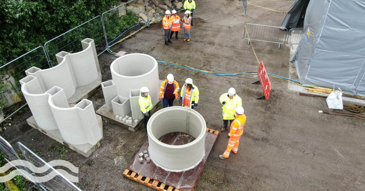 Video: 3D printing concrete storm tank innovation