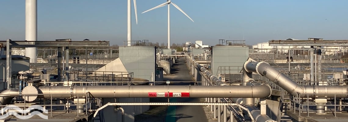 Wastewater treatment plant Amsterdam West