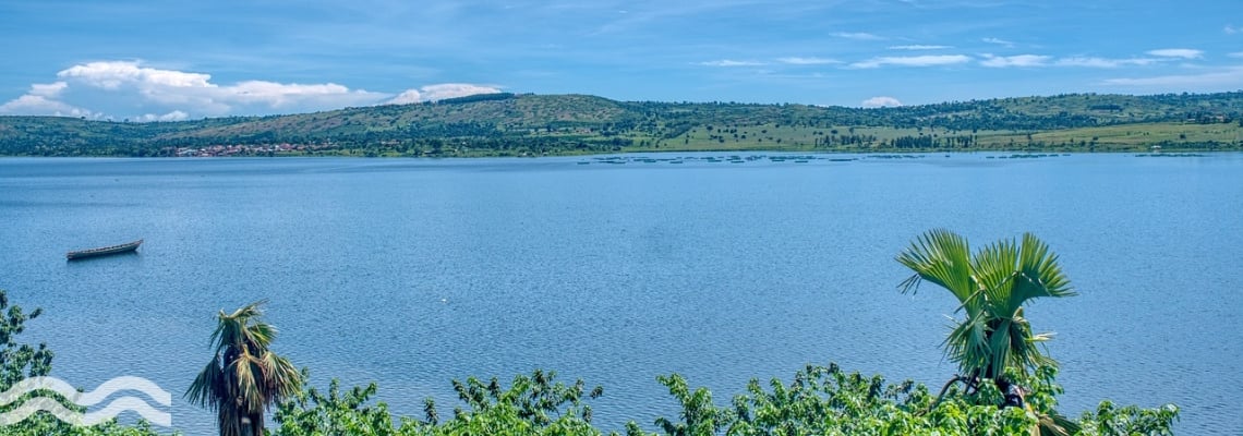 The river Nile flowing through Uganda
