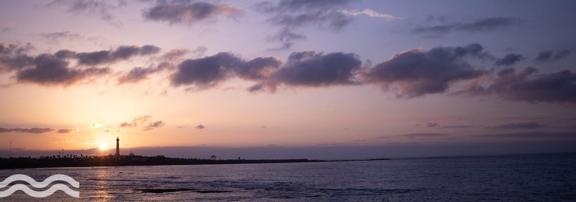 The coast of Casablanca