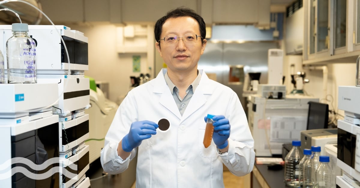 Novel catalytic membrane boosts wastewater treatment  efficiency