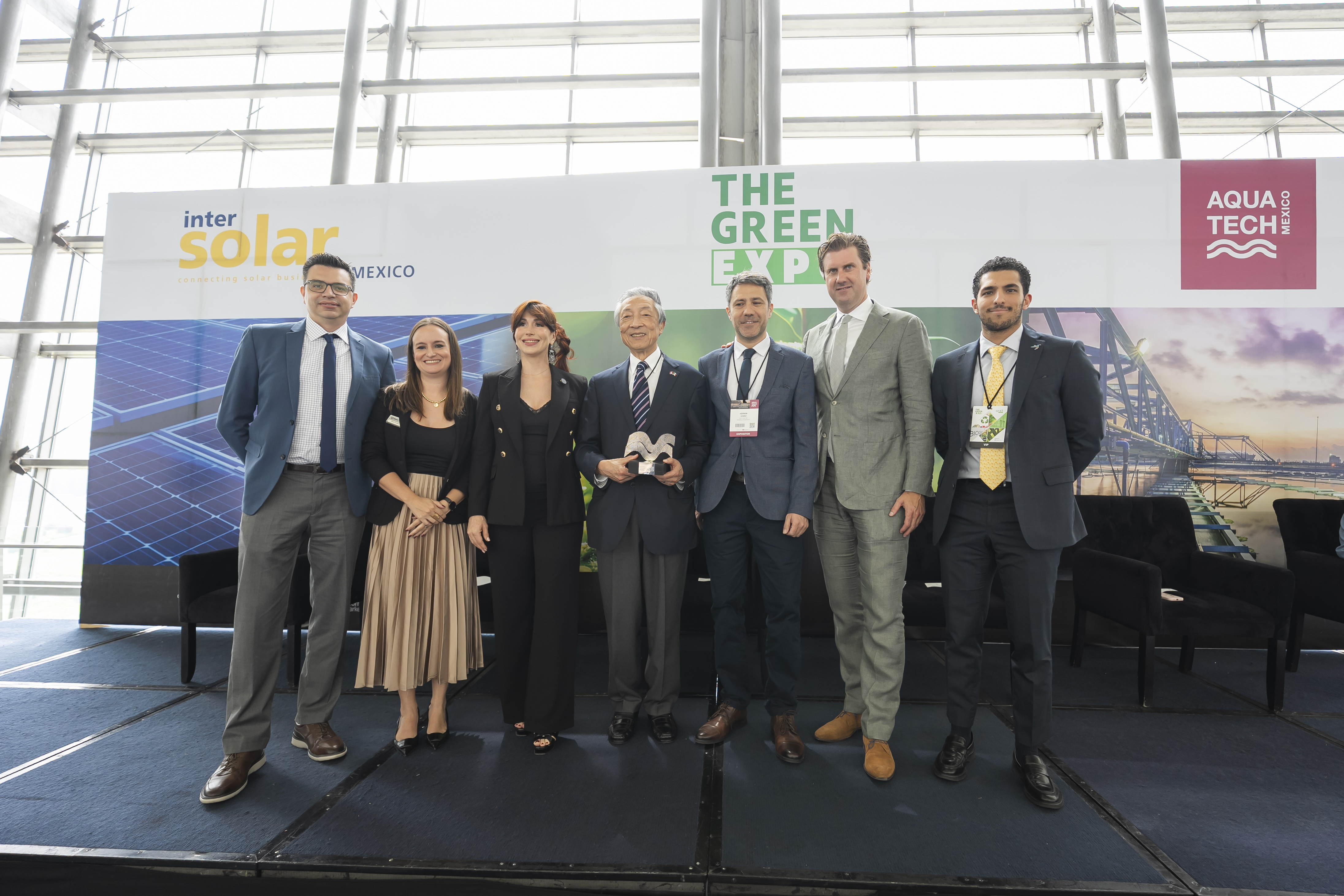Aquatech Mexico inauguration and exhibition audience