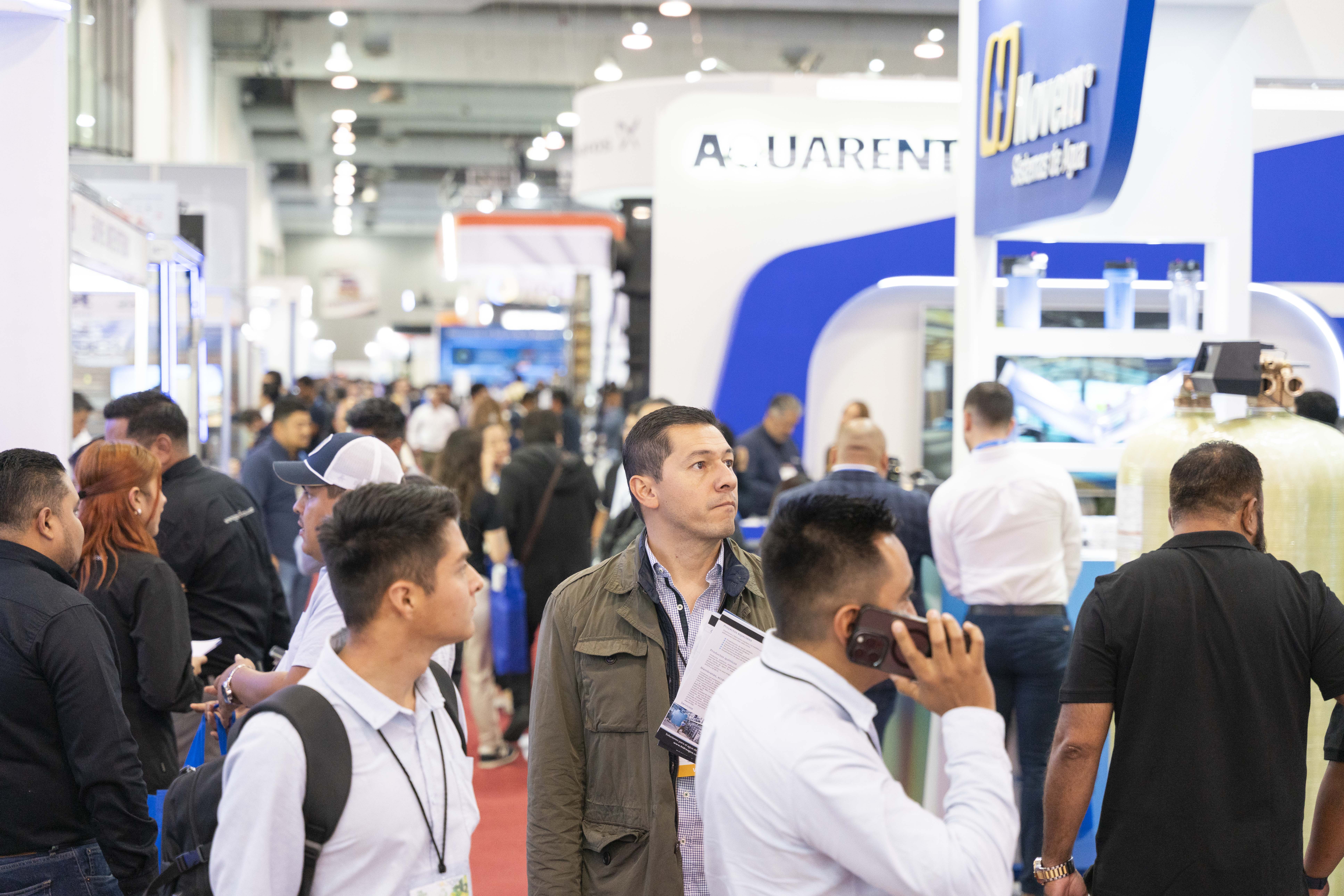 Professionals attending Aquatech Mexico