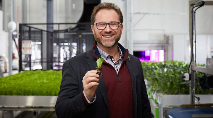Mike Zelkind is CEO and co-founder of a vertical farming company says vertical farming is more than just a vision of the future.