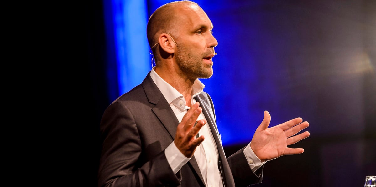 Richard van Hooijdonk als hoofdspreker op de GreenTech Summit